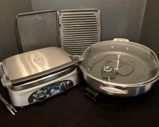 Cuisinart Fry Pan G.E. Griddle Grill