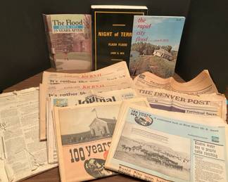 Ladies Home Journal 37, 72 Flood, Centennial Newspaper More