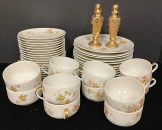 Vintage Haviland Co. Limoges Porcelain Autumn Leaf Luncheon Plates More