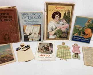 Early 1900s Advertising Cookbooks, Pamphlets, More