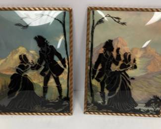 Reverse Glass Paintings