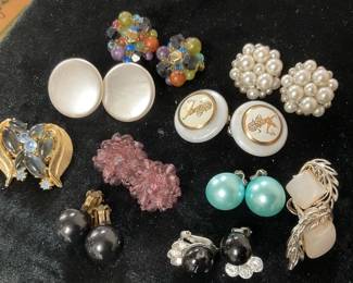 Vintage Clip On EarringsWest Germany Japan