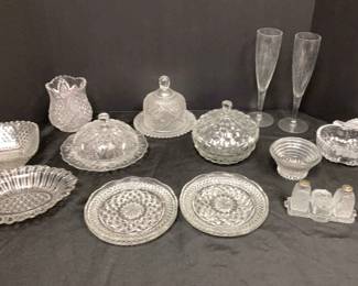 Cut Glass Butter Dishes More