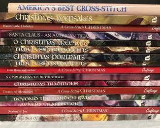Lot of CrossStitch Books