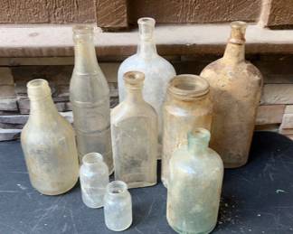 Vintage Glass Bottles