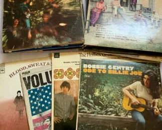 Record Albums Including Diana Ross, Aretha, The Rascals