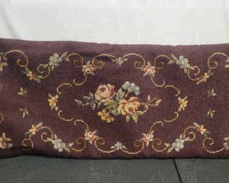 Needlepoint Piano Bench Cover