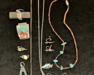 Miscellaneous Turquoise Jewelry