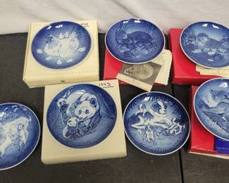 Bing Grondahl Mothers Day Plates 1990s