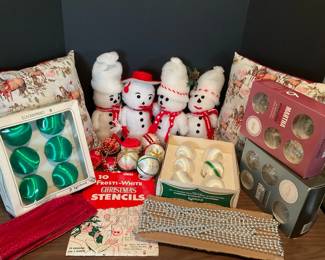 Vintage Modern Christmas Lot