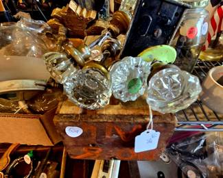 Antique Glass Door Knobs