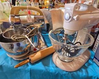 Vintage countertop mixers!