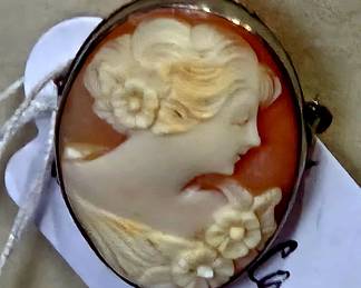 Vintage Jewelry- Large selection- brooches, earrings, necklaces, cameos, sterling silver.