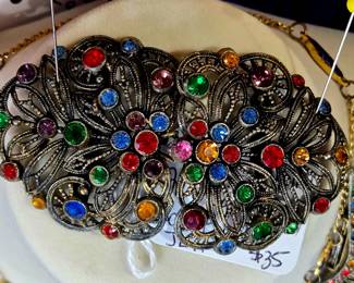 Vintage Jewelry- Large selection- brooches, earrings, necklaces, cameos, sterling silver.
