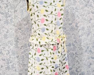 Vintage Clothing- 2-piece skirt & top 50-60s