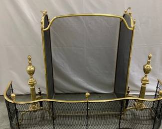Brass Fire Place Hearth