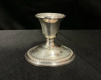 Sterling Candle Holder