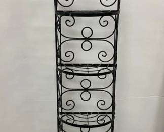 Black Metal Plant Rack
