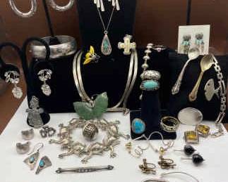 Jewelry Set In Sterling Silver
