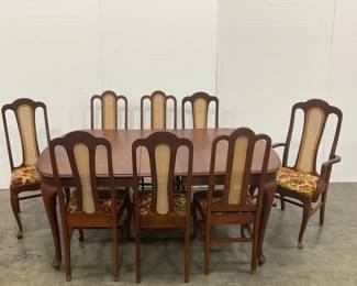 Woven Chair Dining Table