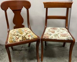 Floral Upholstered Accent Chairs