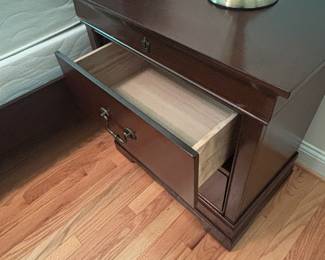 (1) Nightstand - Available for Pre-Sale - $40 plus tax - Must be paid for and moved by Monday, June 9th at 6 p.m. Must bring enough help for moving and loading, as Thrifty Blonde and staff are unable to assist due to our liability insurance limitations.