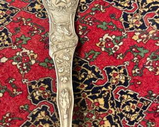 Sterling Silver Spoon - Church Of Guadalupe Juarez, Mexico