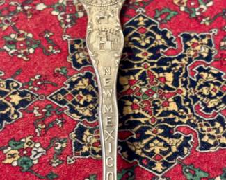 Sterling Silver Spoon - Hotel Alvarado - Albuquerque, New Mexico