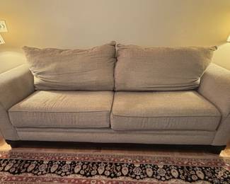 Sofa - Available for Pre-Sale - $150 plus tax - Must be paid for and moved by Monday, June 9th at 6 p.m. Must bring enough help for moving and loading, as Thrifty Blonde and staff are unable to assist due to our liability insurance limitations.