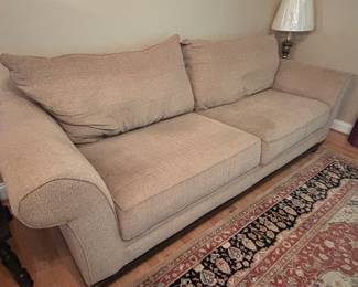 Sofa - Available for Pre-Sale - $150 plus tax - Must be paid for and moved by Monday, June 9th at 6 p.m. Must bring enough help for moving and loading, as Thrifty Blonde and staff are unable to assist due to our liability insurance limitations.