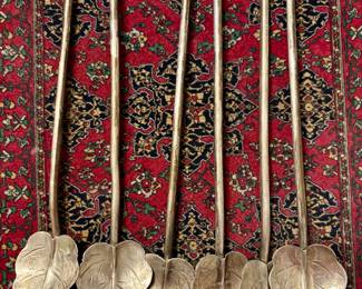 Mexico - Sterling - Mint Julep Spoons/Straws (6)