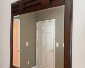 Mirror - Matches Dresser - Available for Pre-Sale - $60 plus tax - Must be paid for and moved by Monday, June 9th at 6 p.m. Must bring enough help for moving and loading, as Thrifty Blonde and staff are unable to assist due to our liability insurance limitations.