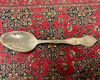 Sterling Silver Spoon - Hotel Alvarado - Albuquerque, New Mexico