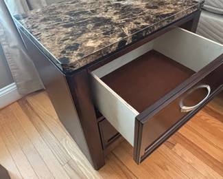 (1) Nightstand - Available for Pre-Sale - $40 plus tax - Must be paid for and moved by Monday, June 9th at 6 p.m. Must bring enough help for moving and loading, as Thrifty Blonde and staff are unable to assist due to our liability insurance limitations.