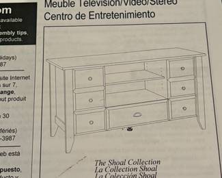 TV STAND- Available for Pre-Sale - $150 plus tax - Must be paid for and moved by Monday, June 9th at 6 p.m. Must bring enough help for moving and loading, as Thrifty Blonde and staff are unable to assist due to our liability insurance limitations.