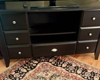 TV STAND- Available for Pre-Sale - $150 plus tax - Must be paid for and moved by Monday, June 9th at 6 p.m. Must bring enough help for moving and loading, as Thrifty Blonde and staff are unable to assist due to our liability insurance limitations.