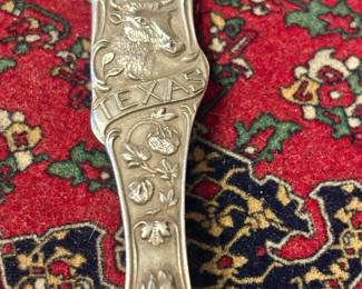 Sterling Silver Spoon - Church Of Guadalupe Juarez, Mexico