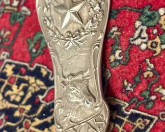 Sterling Silver Spoon - Church Of Guadalupe Juarez, Mexico