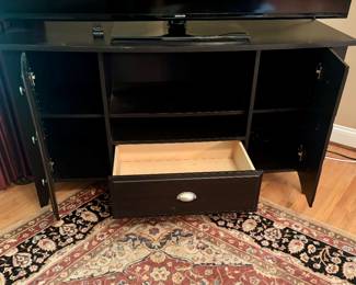 TV STAND- Available for Pre-Sale - $150 plus tax - Must be paid for and moved by Monday, June 9th at 6 p.m. Must bring enough help for moving and loading, as Thrifty Blonde and staff are unable to assist due to our liability insurance limitations.
