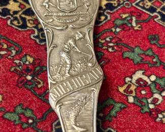 Sterling Silver Spoon - Michigan