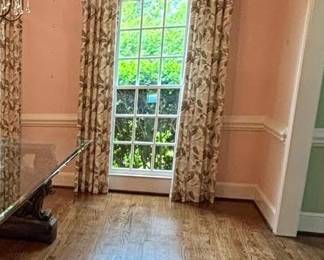 Custom Curtains from the Bellemeade Neighborhood Home.