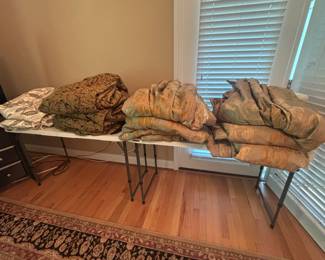 Custom Curtains from the Bellemeade Neighborhood Home.