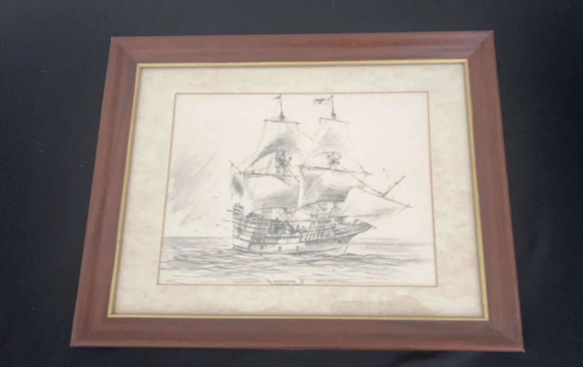 001 "The Mayflower Ii" by Jas F Murray 1963