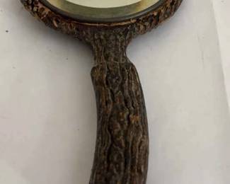 Vintage Beveled Hand Mirror
