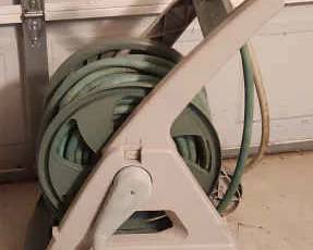 Ames ReelEasy Portable Garden Hose Reel with Hose
