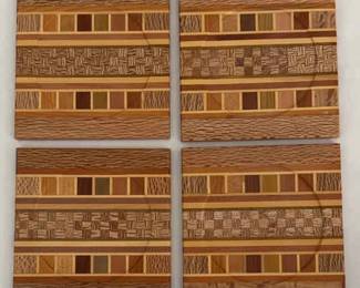 Native Wooden Coasters From New Zealand