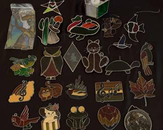 Stained Glass Faux Glass Suncatchers More