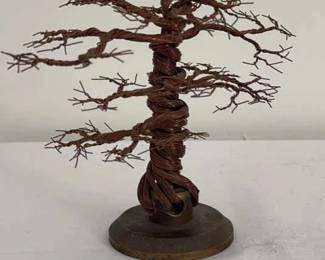Wire Art Tree Sculpture