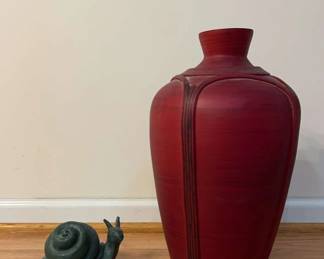 Lightweight Vase Snail key hider Decor