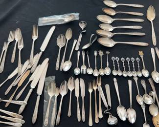 Silverware Set, Some Sterling, Some Specials